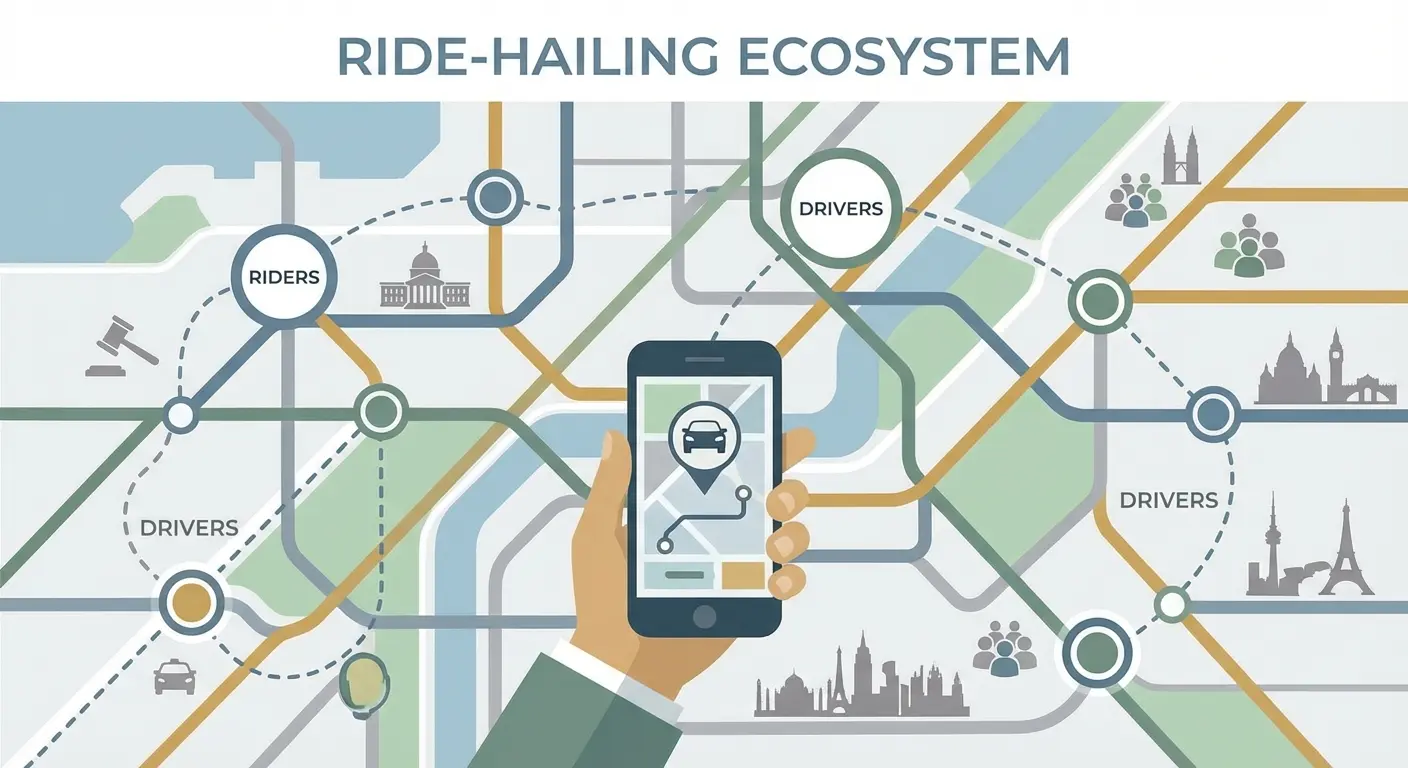 Uber Network Map Travis Kalanick and Uber: Network Effects, Expansion, Tradeoffs | Koder.ai