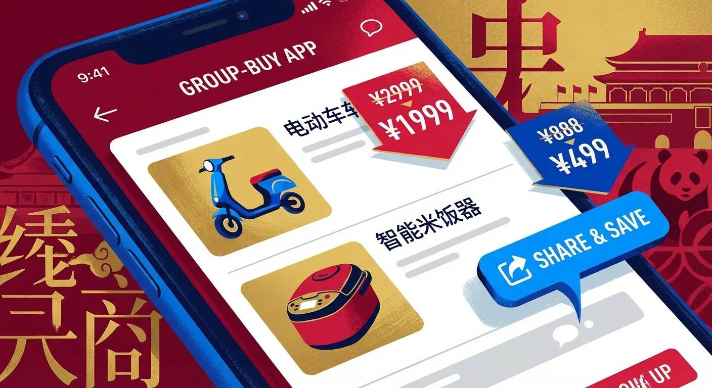 Colin Huang & Pinduoduo: Loop Pertumbuhan Perdagangan Sosial | Koder.ai