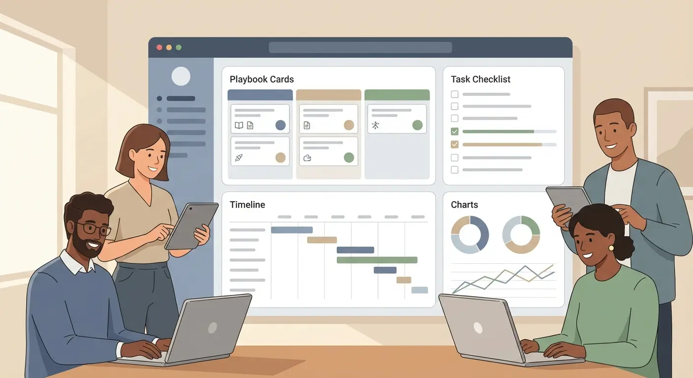 Cómo crear una app web para gestionar playbooks de éxito del cliente ...