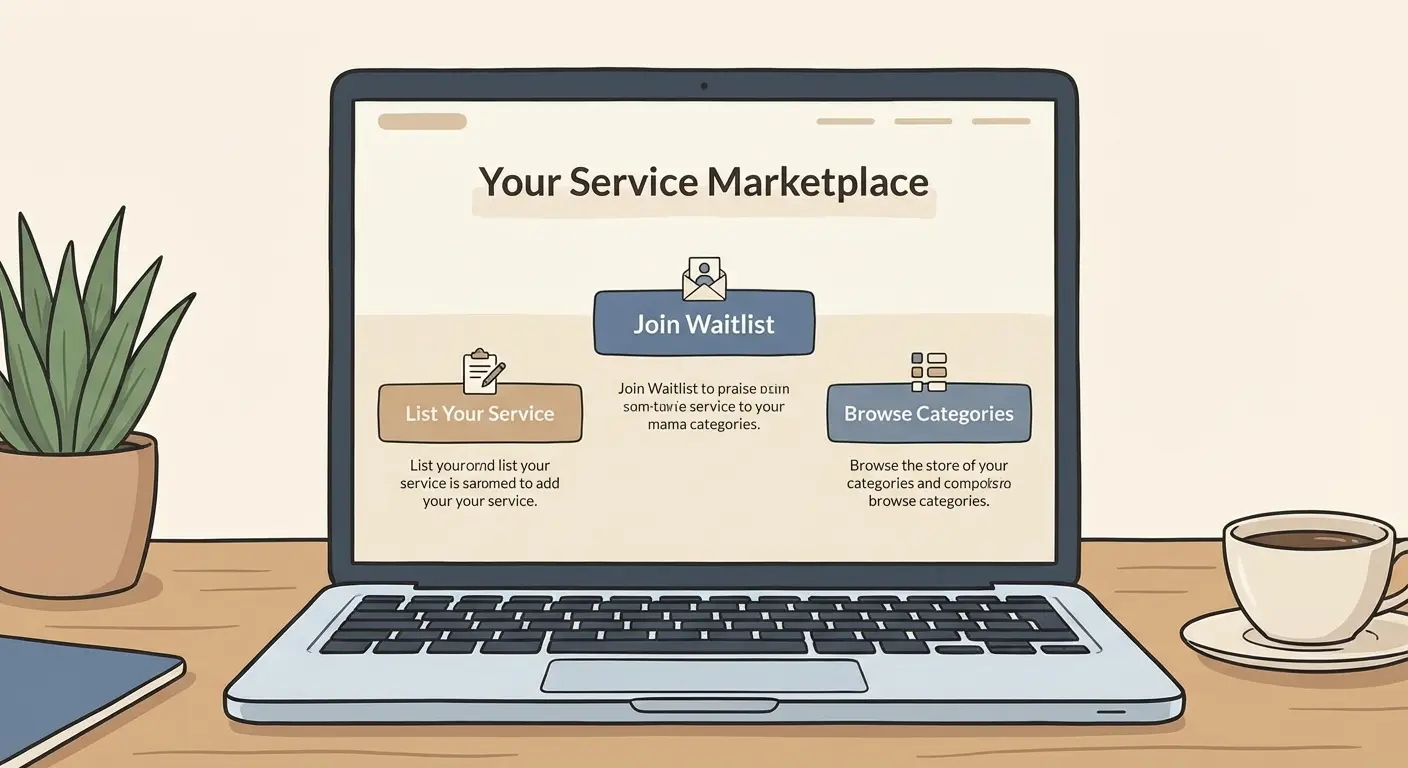 Cómo crear una página de aterrizaje para un marketplace sin lógica ...