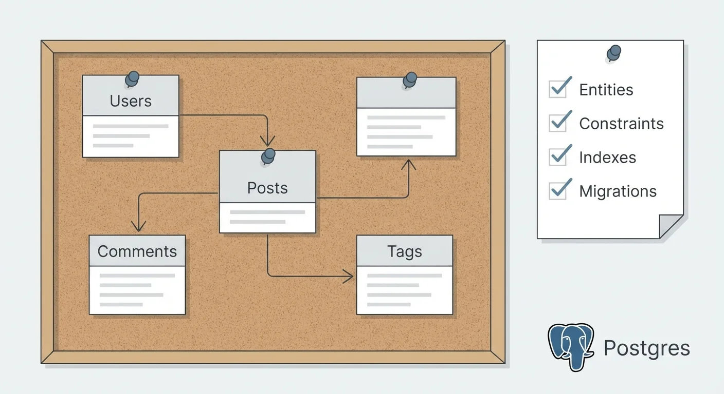 Postgres schema design planning mode: step-by-step approach | Koder.ai