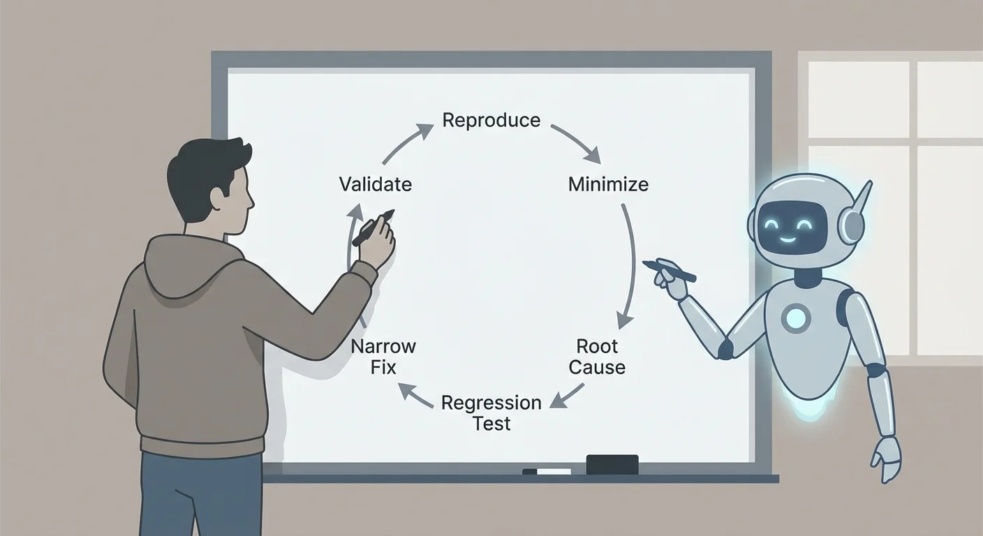 Bug triage with Claude Code: a practical loop for fast fixes | Koder.ai