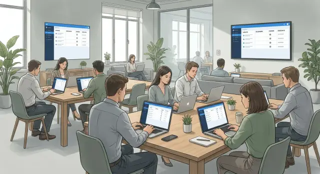 Status‑Meetings durch eine einfache Workflow‑App ersetzen