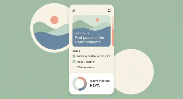 How to Build a Mobile App for Daily Focus and Goal Setting