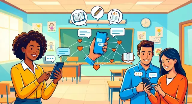 Come creare un'app mobile per la comunicazione in classe