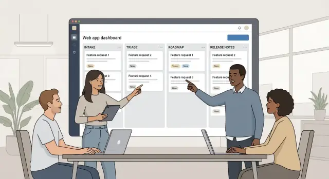 Hoe je een webapp bouwt voor enterprise feature-aanvragen