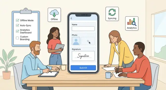 Jak zbudować aplikację mobilną do formularzy cyfrowych i zbierania danych