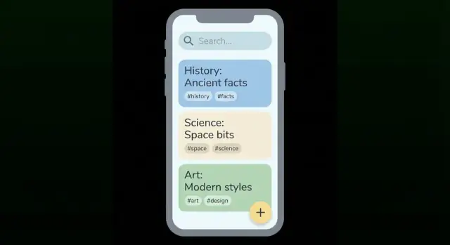 Come creare un'app mobile per ritagli di conoscenza personali