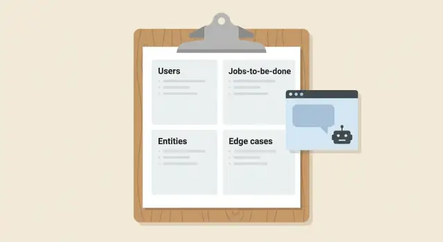 Eén-pagina appspecificatie-sjabloon voor consistente AI-gebouwde apps