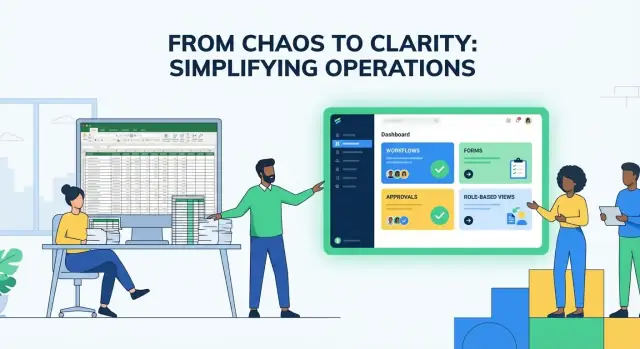 Hoe je een webapp maakt die operationele spreadsheets vervangt