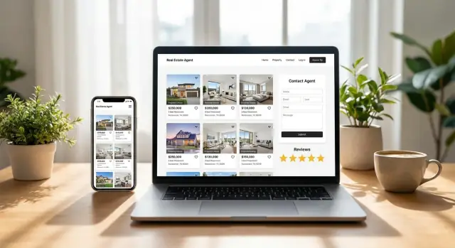 Vastgoedagent-websites die converteren: formulieren, woningaanbod & vertrouwen