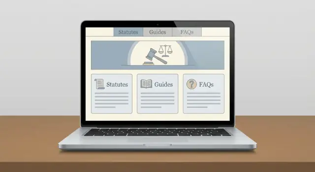 Wie man eine Website für rechtliche Informationen erstellt: Schritt-für-Schritt-Anleitung