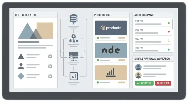 كيفية بناء تطبيق ويب لإدارة الأذونات عبر المنتجات