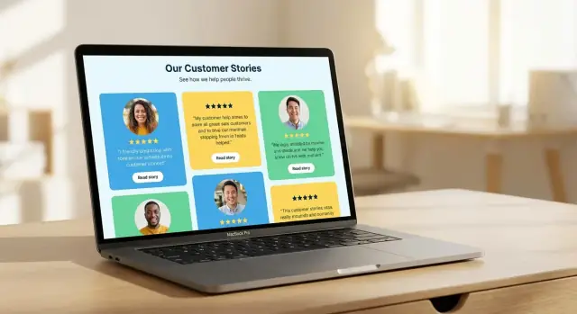 Dönüşüm Sağlayan Müşteri Hikayeleri ve Referanslar İçin Bir Web Sitesi Oluşturun