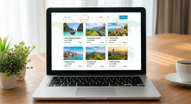 Maak een reisbureau-website met touroverzichten (stap-voor-stap)