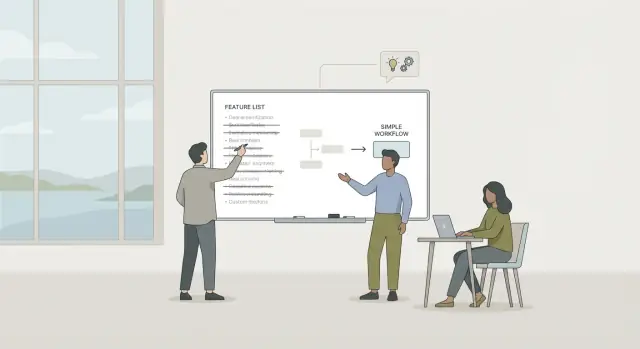 Beperkingsgestuurd productontwerp: minder bouwen, meer waarde voor gebruikers