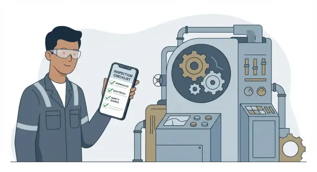 Hoe je een mobiele app maakt voor apparatuurinspecties en checklists