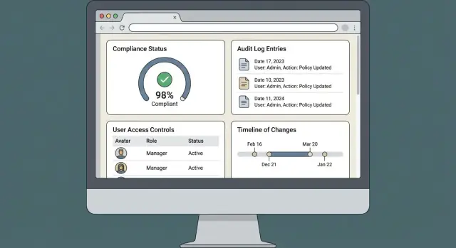 Een webapp bouwen voor compliancebeheer en auditsporen