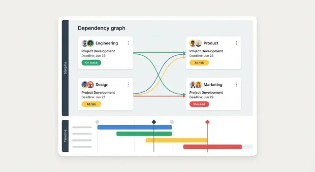 如何构建用于跨团队依赖跟踪的 Web 应用