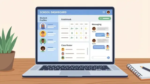生徒・成績・連絡機能を備えた学校向けウェブアプリの作り方