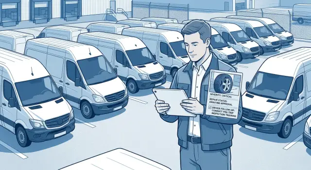 تطبيق الإبلاغ عن أعطال مركبات الأسطول: خطة عملية
