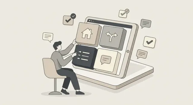 Sito costruito in pubblico: dalla storia al lancio per il tuo prodotto