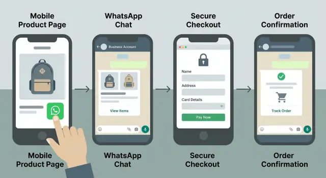 WhatsApp commerce dla D2C: zmapuj czat do potwierdzenia zamówienia