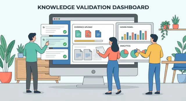 आंतरिक ज्ञान सत्यापन के लिए वेब ऐप कैसे बनाएं