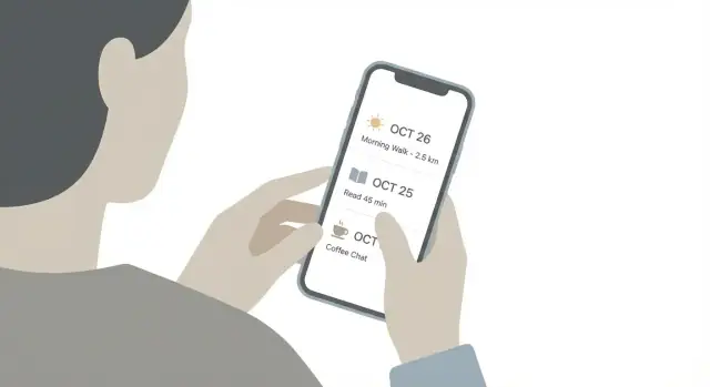 Hoe je een mobiele app bouwt voor minimalistische persoonlijke logs