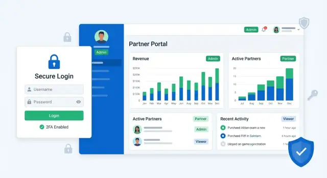 Bouw een partnerportaal-webapp met veilige toegangscontrole