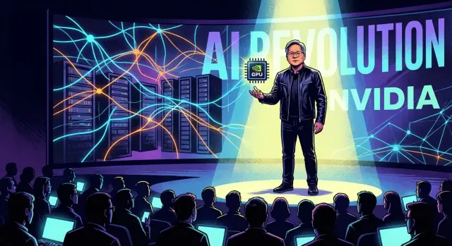 黄仁勋与英伟达打造 AI 骨干的战略