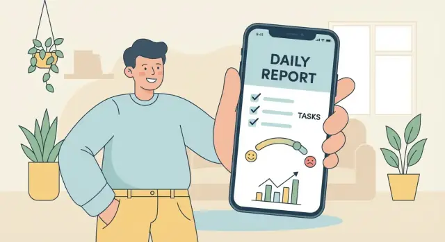 Hoe je een mobiele app bouwt voor persoonlijke dagelijkse rapporten