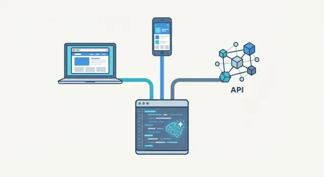 Hoe AI één codebase webapps, mobiele apps en API's laat leveren