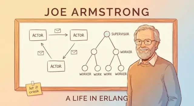 Joe Armstrong en Erlang: “Let It Crash” voor betrouwbare platforms