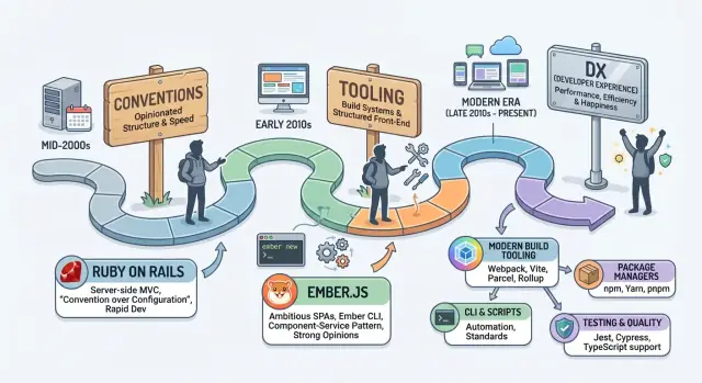 Yehuda Katz e i framework web: convenzioni, DX e tooling