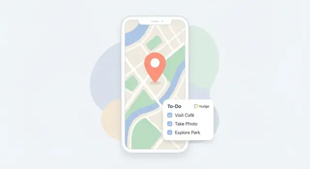 Een mobiele app bouwen voor locatiegebaseerde taak‑aanmoedigingen