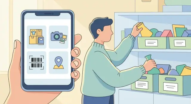 Hoe je een mobiele app bouwt voor persoonlijke inventarisregistratie