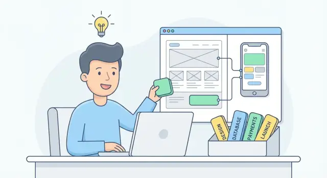 Hoe je een idee omzet in een website of app zonder te coderen