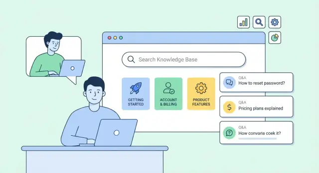 Come creare un sito web per una knowledge base Q&A del fondatore