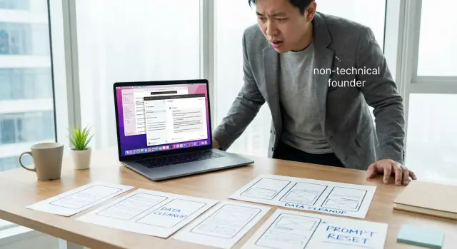 Eine von KI erstellte App retten, ohne von Grund auf neu zu bauen