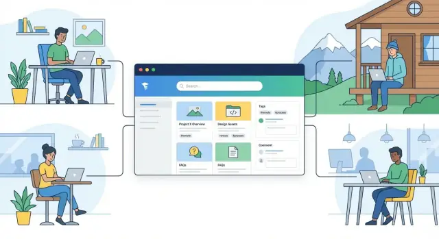 Uzaktan Ekipler için Bilgi Paylaşım Web Uygulaması Nasıl Kurulur