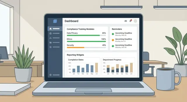 Как создать веб‑приложение для управления обучением по соответствию