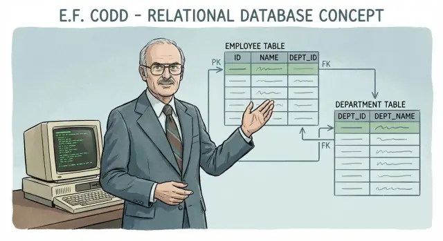 Het relationele model van Edgar F. Codd: waarom SQL bedrijfssoftware won