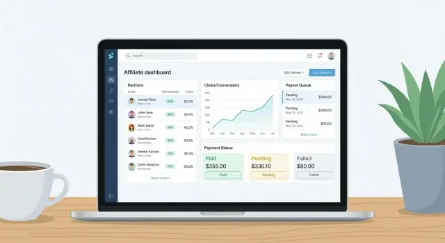 Jak zbudować aplikację webową dla programów partnerskich i wypłat