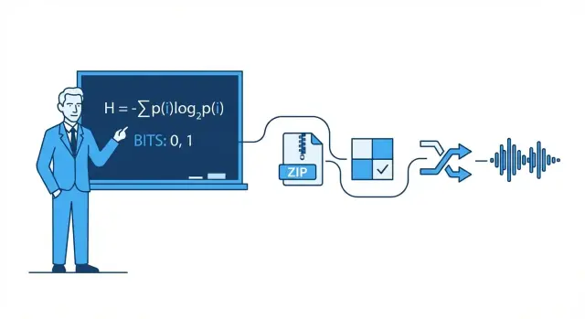 La teoría de la información de Claude Shannon en la tecnología digital moderna