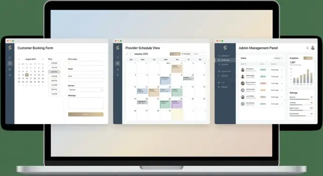 Bouw een boekings‑webapp om dienstverleners van begin tot eind te beheren
