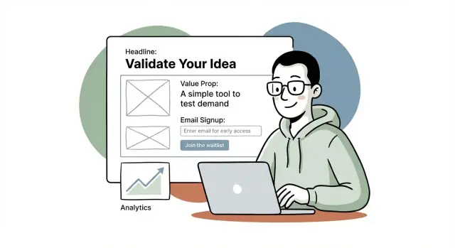How to Create a Website for a Side Project Validation Page