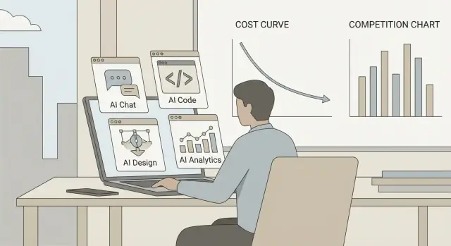 Hoe AI-tools de startupeconomie en concurrentie hervormen