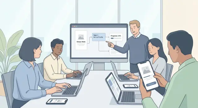 App‑Onboarding‑Design, das Nutzer zurückbringt
