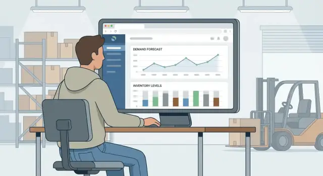 Maak een webapp voor voorraadvoorspelling en vraagplanning